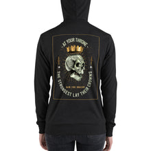 Load image into Gallery viewer, Crowns zip hoodie