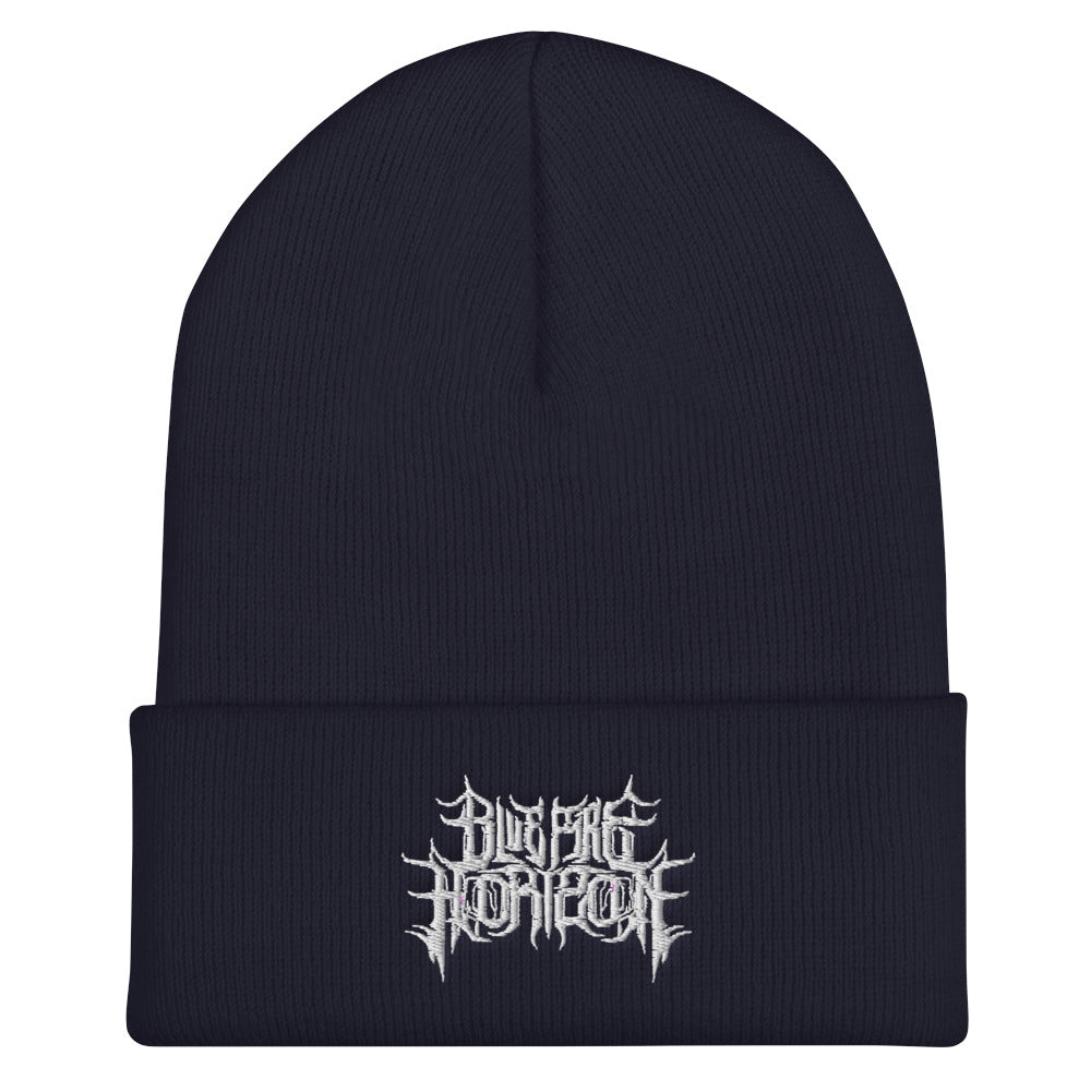 BFH Logo Beanie – Blue Fire Horizon